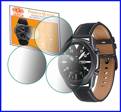 daffin Screen Guard for Samsung Galaxy Watch 3 45mm(Pack of 3)