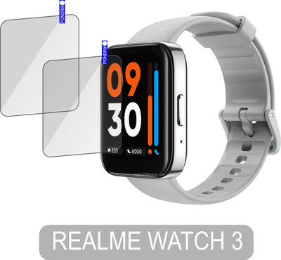 PONDRIK Screen Guard for Realme Watch 3 Smartwatch(Pack of 2)