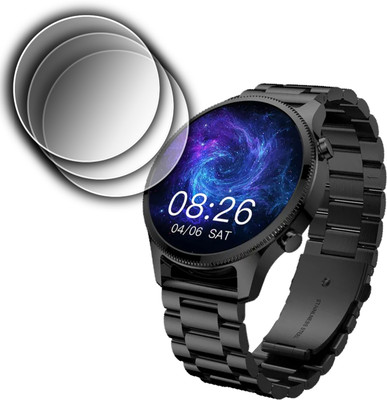 ejzatex Screen Guard for NOISEFIT HALO PLUS SMARTWATCH, SCREEN GUARD(Pack of 3)