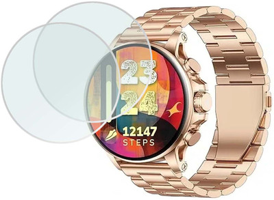 MOKPLZ Screen Guard for FASTRACK MARVELLOUS FX2 SMARTWATCH(Pack of 2)