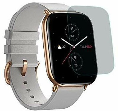CUBES Screen Guard for Amazfit Zepp E Square | 1.65 Inch | Soft and Flexible | Touch Sensitive | Unbreakable | Ultra Thin| Edge To Edge TPU Film ( Not a Tempered Glass )(Pack of 2)