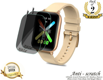 XAZE Screen Guard for AXL Czar Smartwatch(Pack of 2)