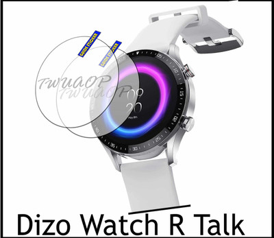 TWUAOP Screen Guard for DIZO WATCH R TALK(Pack of 2)