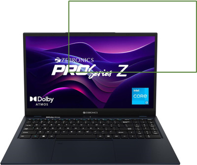DVTECH Screen Guard for ZEBRONICS NBC 3S Intel Core i3 12th Gen 1215U (15.6 Inch)(Pack of 1)
