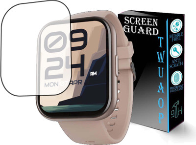 TWUAOP Screen Guard for BOAT WAVE NEO PLUS SMARTWATCH(Pack of 1)
