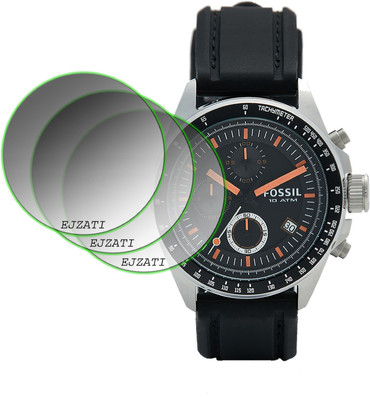 EJZATI Screen Guard for FOSSIL CH2647 DECKER ANALOG WATCH(Pack of 3)