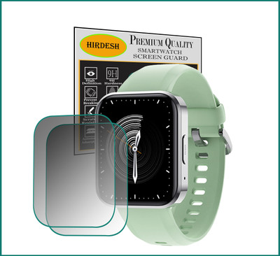 hirdesh Screen Guard for DIZO Watch D Talk(Pack of 2)