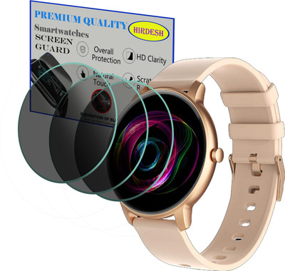 hirdesh Screen Guard for Fire Boltt Rage(Pack of 3)