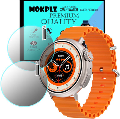 MOKPLZ Screen Guard for GIZMORE CULT SMARTWATCH(Pack of 2)