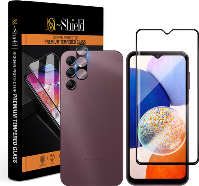 KLAH Screen Guard for Samsung Galaxy A14 5G, With Camera Lens Protector(Pack of 1)