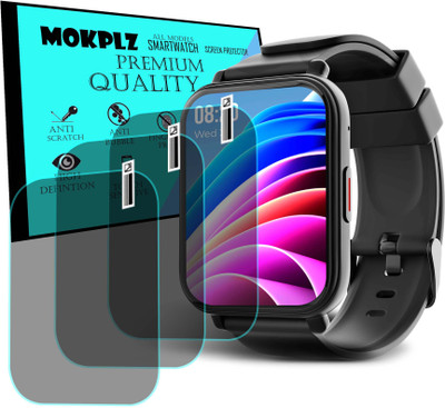 MOKPLZ Screen Guard for BEATXP UNBOUND NEO SMARTWATCH(Pack of 3)