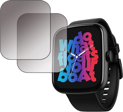 ejzatex Screen Guard for BOAT WAVE BEAT CALL SMARTWATCH(Pack of 2)