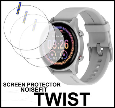 TWUAOP Screen Guard for NOISEFIT TWIST(Pack of 3)