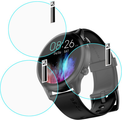 MOKPLZ Screen Guard for NOISE EVOLVE 3 SMARTWATCH(Pack of 3)