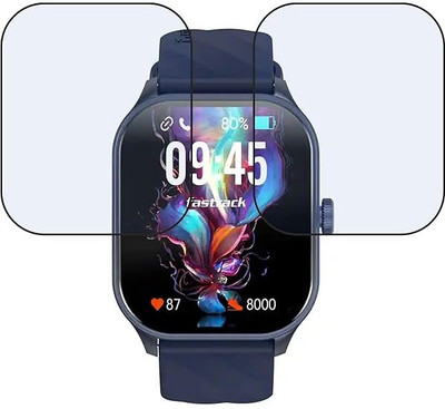 GPTECK Screen Guard for Smartwatch Fastrack Rave FX2(Pack of 2)