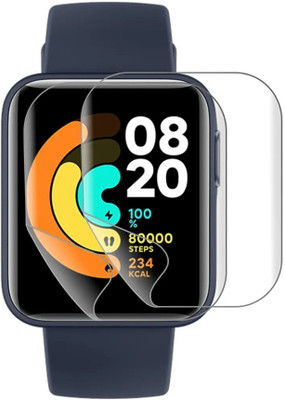CUBES Screen Guard for Xiaomi Redmi Watch GPS | 1.4 Inches | Soft and Flexible | Touch Sensitive | Unbreakable | Ultra Thin| Edge To Edge TPU Film ( Not Tempered Glass )(Pack of 2)
