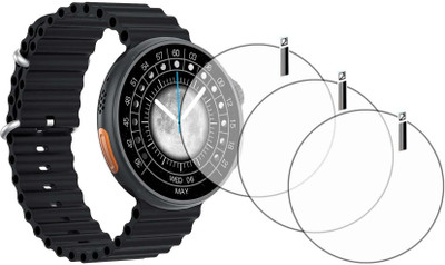 MOKPLZ Screen Guard for FIRE BOLTT ASTEROID SMARTWATCH(Pack of 3)