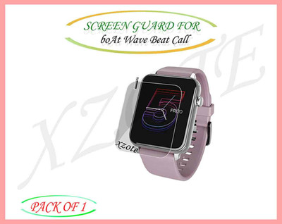XAZE Screen Guard for boAt Wave Beat Call Smartwatch(Pack of 1)