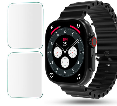 CUBES Screen Guard for Pebble Crest, 2.02 Inch | Soft and Flexible | Touch Sensitive | Unbreakable | Ultra Thin High Grade TPU Film (Not a Glass Tempered)(Pack of 2)