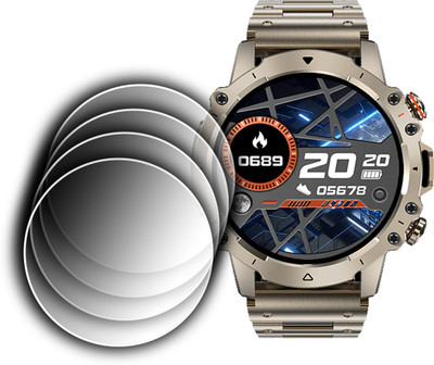 EJZATI Screen Guard for FIRE BOLTT MARSHAL SMARTWATCH, SCREEN GUARD(Pack of 4)