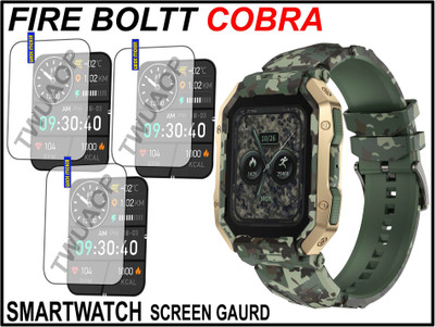 TWUAOP Screen Guard for FIRE BOLTT COBRA(Pack of 3)