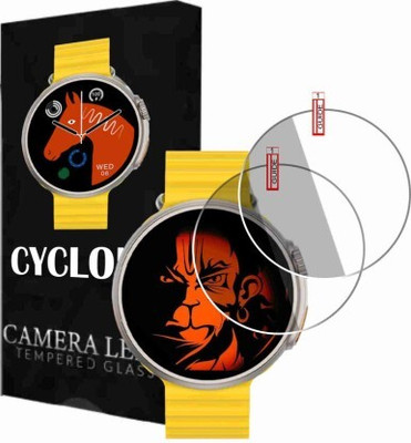 Aleena Screen Guard for FIRE BOLTT CYCLONE SMARTWATCH 0.1280(Pack of 2)