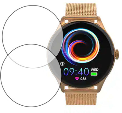 TWUAOP Screen Guard for TITAN EVOKE SMARTWATCH(Pack of 2)