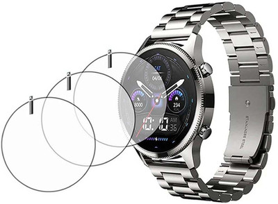 MOKPLZ Screen Guard for NOISE NOISEFIT HALO PLUS SMARTWATCH(Pack of 3)