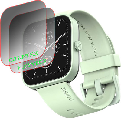 ejzatex Screen Guard for NOISE COLORFIT CALIBER 2 SMARTWATCH(Pack of 2)