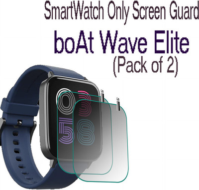 daffin Screen Guard for boAt Wave Elite(Pack of 2)