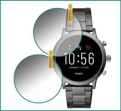 YCHROZE Screen Guard for Fossil Gen 5 Carlyle(Pack of 2)