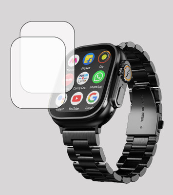 EJZATI Screen Guard for FIRE BOLTT ORACLE SMARTWATCH, SCREEN GUARD(Pack of 2)