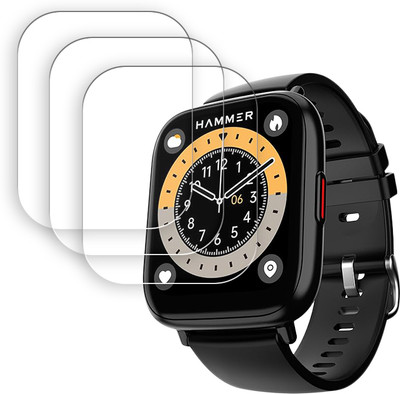 ARBAN Screen Guard for HAMMER Fit+ 1.85 inch SCREEN GUARD FOR SMARTWATCH(Pack of 3)