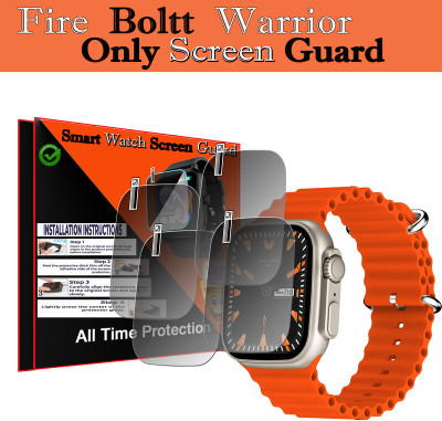 daffin Screen Guard for Fire-Boltt Warrior(Pack of 4)