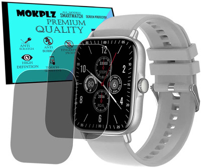 MOKPLZ Screen Guard for GIZMORE GIZFIT FLASH SMARTWATCH(Pack of 2)