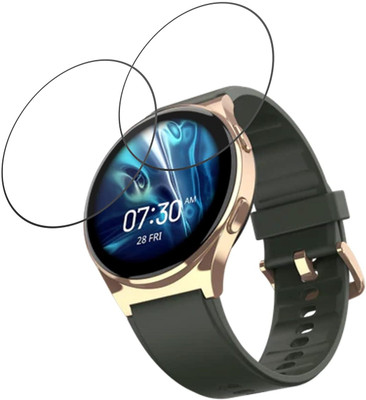 LIGHTWINGS Screen Guard for NoiseFit Nova AMOLED Smart Watch(Pack of 2)