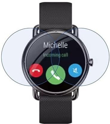 Aaruteck Screen Guard for NoiseFit Buzz Smart Watch Screen Guard(Pack of 2)