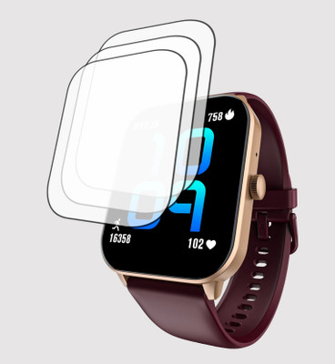 EJZATI Screen Guard for NOISEFIT COLORFIT QUBE 2 SMARTWATCH, SCREEN GUARD(Pack of 3)