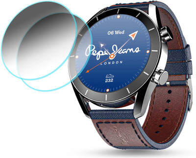 TWUAOP Screen Guard for PEBBLE X PEPE SMARTWATCH(Pack of 2)