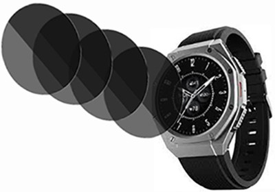 XAZE Screen Guard for boAt Enigma X600 Smartwatch(Pack of 4)