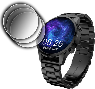 ejzatex Screen Guard for NOISEFIT HALO PLUS SMARTWATCH, SCREEN GUARD(Pack of 3)