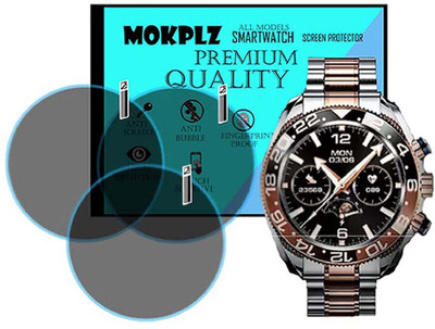 MOKPLZ Screen Guard for ALT REGAL SMARTWATCH(Pack of 3)
