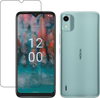 DVMART Screen Guard for Crystal ClearNokia C12 Pro(Pack of 1)