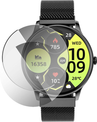 TWUAOP Screen Guard for Noise_NoiseFit_Crew_Go smartwatch(Pack of 2)