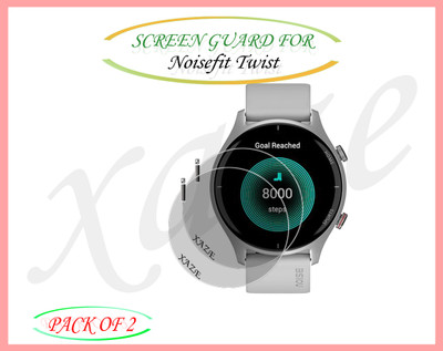 XAZE Screen Guard for Noisefit Twist Smartwatch(Pack of 2)