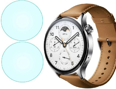 CUBES Screen Guard for Xiaomi Mi Watch S1 Pro, 1.47 Inches | Soft and Flexible | Touch Sensitive | Unbreakable | Ultra Thin| Edge To Edge TPU Film ( Not Tempered Glass )(Pack of 2)
