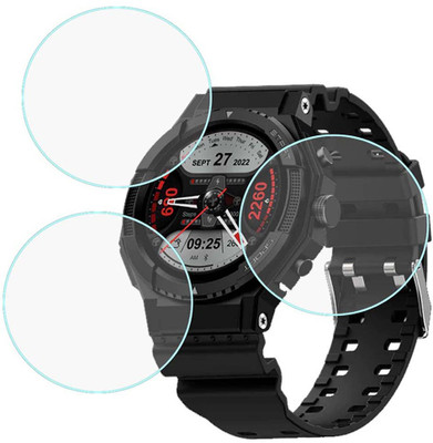 MOKPLZ Screen Guard for FIRE BOLTT QUEST SMARTWATCH(Pack of 3)