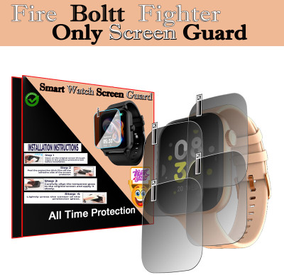 daffin Screen Guard for Fire Boltt Fighter(Pack of 4)
