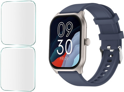 CUBES Screen Guard for Fire-Boltt Hunter 2.01 Inches Smartwatch, | Crack Proof | Touch Sensitive | Unbreakable | Ultra Thin High Grade TPU Film ( Not a Tempered Glass )(Pack of 2)