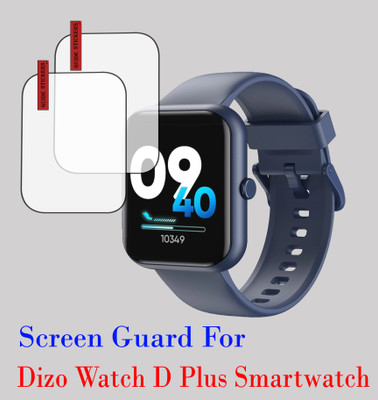 ejzatex Screen Guard for DIZO WATCH D PLUS SMARTWATCH, SCREEN GUARD(Pack of 2)